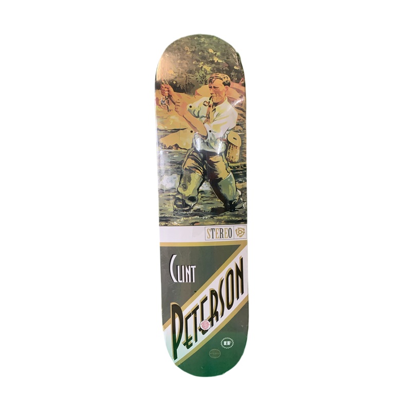 Stereo Clint Peterson River Fishing 8″ Classic Skateboard Deck