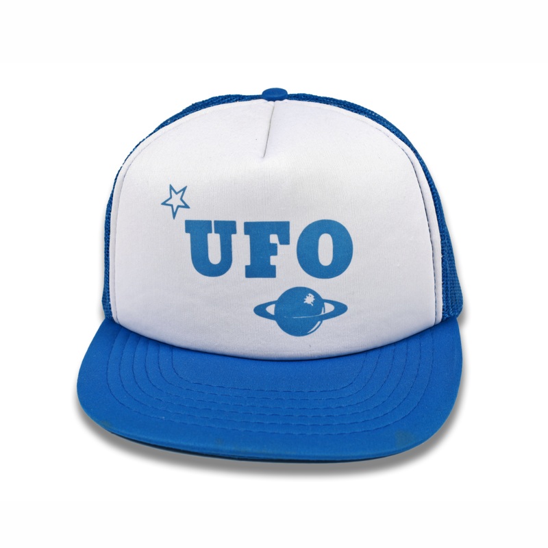 Vintage UFO Trucket Hat Blue / White