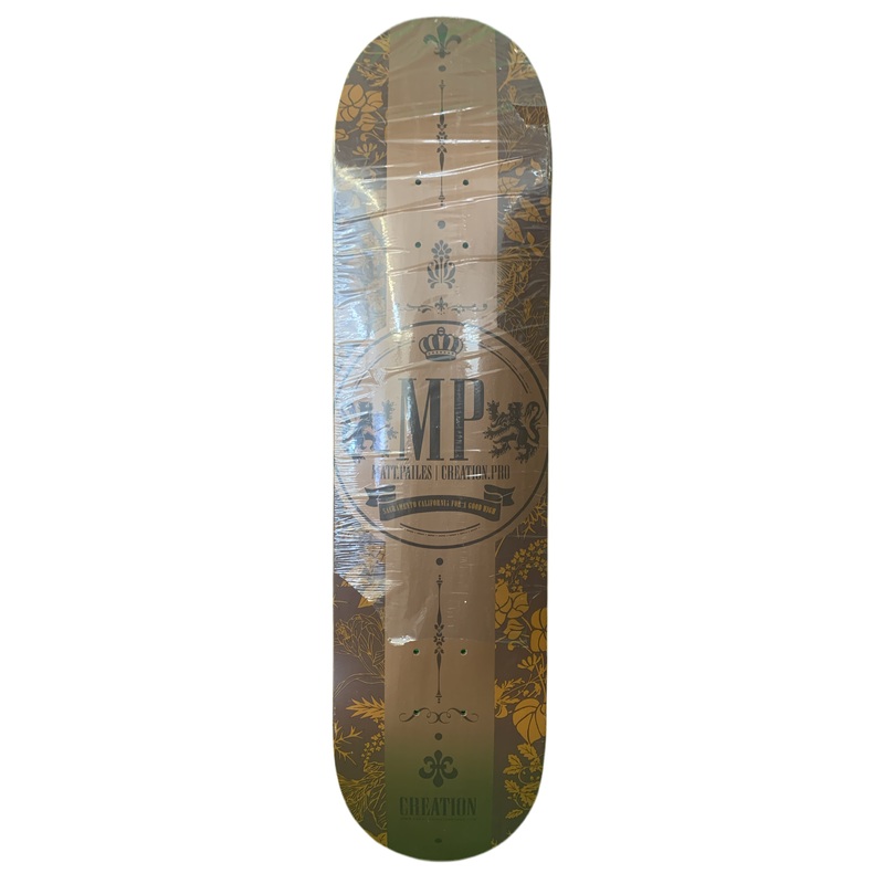 Creation Matt Pailes Pro Label Brown 7.75″ Classic Skateboard Deck