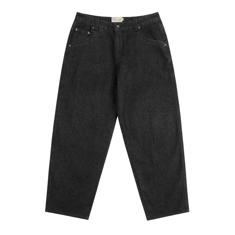 Dime Baggy Denim Pants S Black/Washed