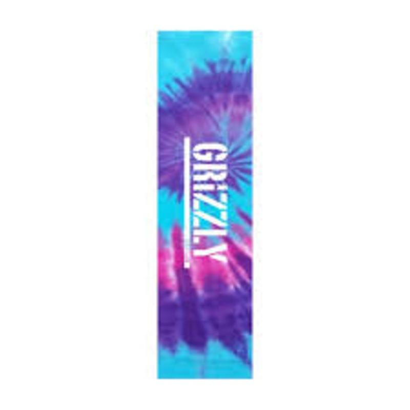 Grizzly Tie Dye Stamp Grip Purple Blue