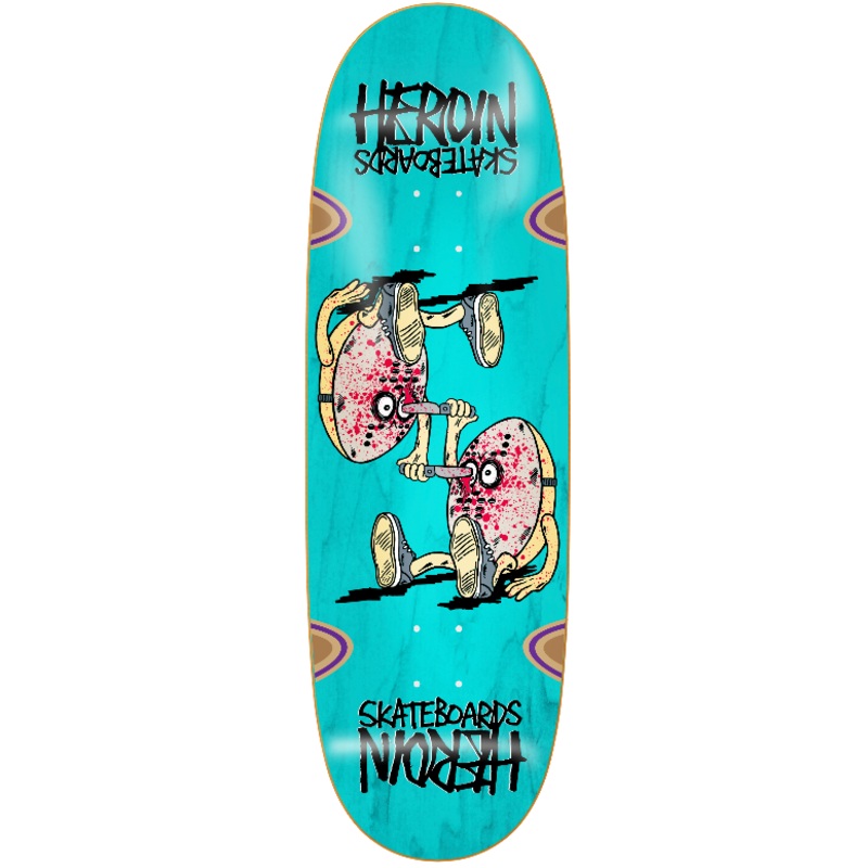 HEROIN DECK CURB KILLER 3 “SYMETRIC SHAPE” (10″) 10″