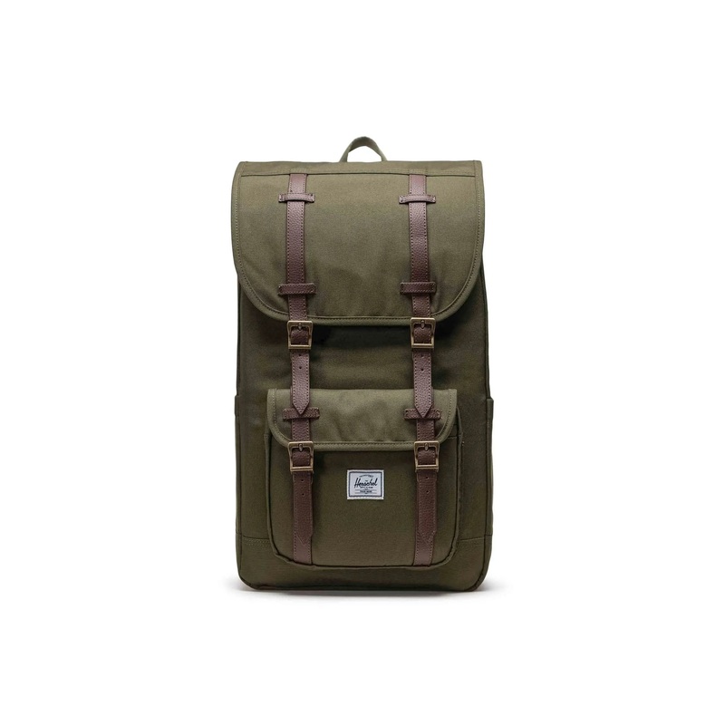 HERSCHEL LITTLE AMERICA BACK PACK IVY GREEN