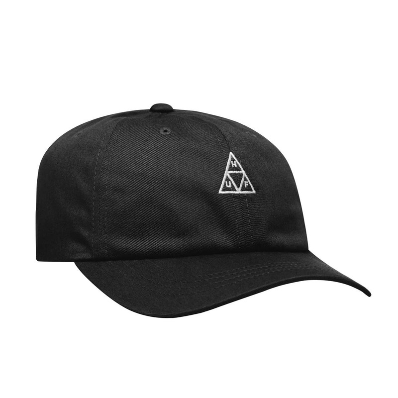 HUF ESSENTIALS TT CV 6 PANEL BLACK
