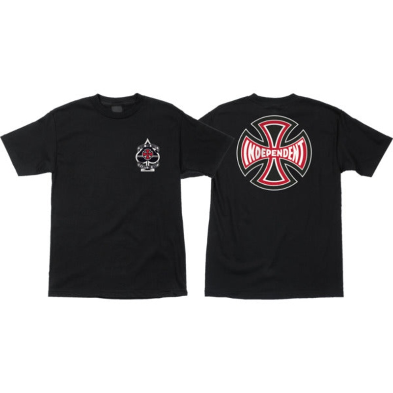 INDEPENDENT S/S T-SHIRT ANTE BLACK MED