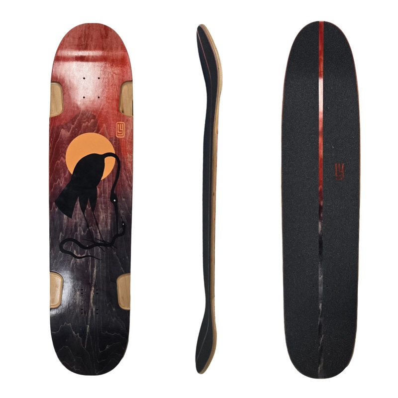 Landyachtz: Clark Crane Longboard Skateboard Deck