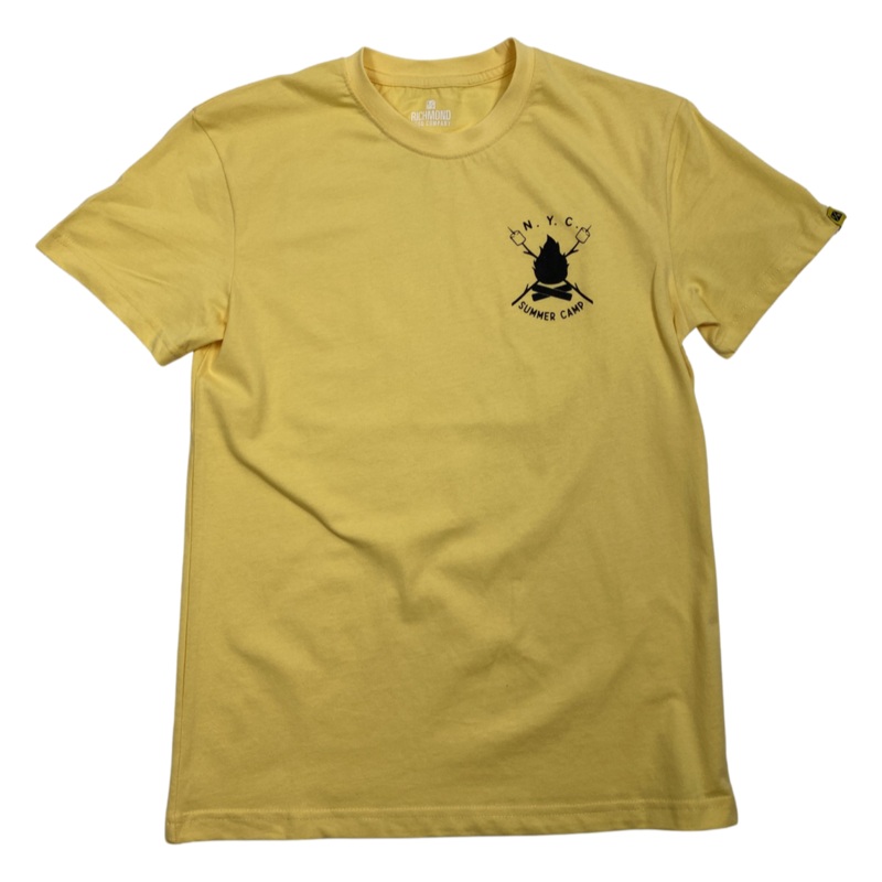 New York City Summer Camp T Shirt – Lemon Small