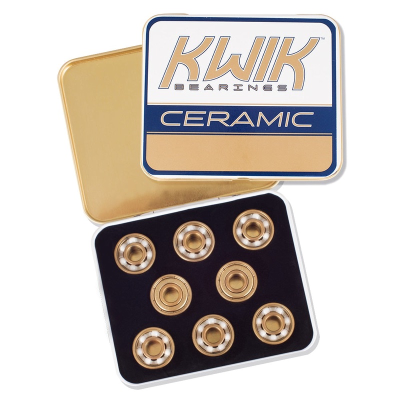 Riedell KwiK Ceramic Skate Bearings (Set of 16)