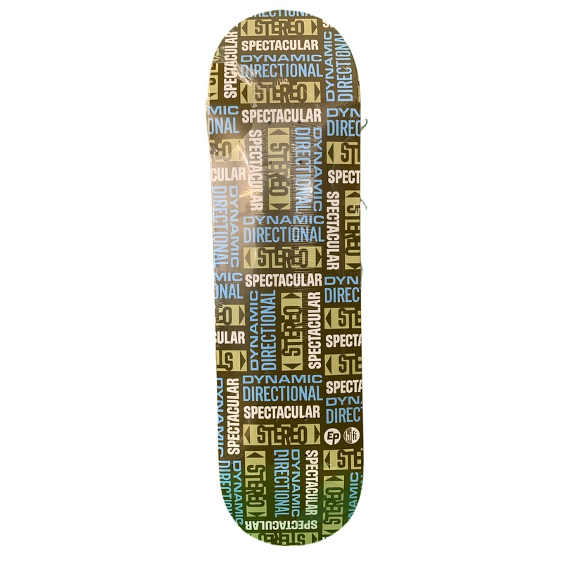 Stereo Dynamic Directional Spectacular 8.25″ Classic Skateboard Deck