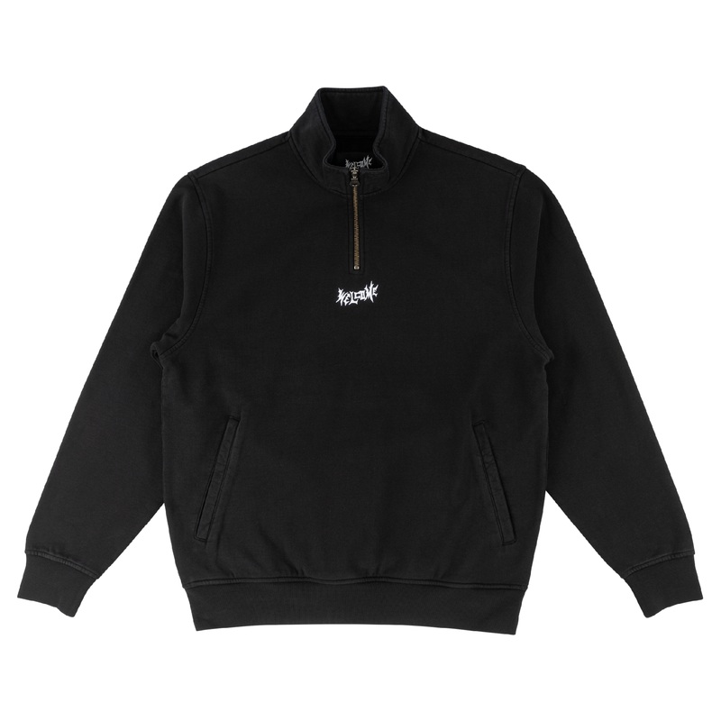 Vamp Core Embroidered Quarter Zip Fleece Small