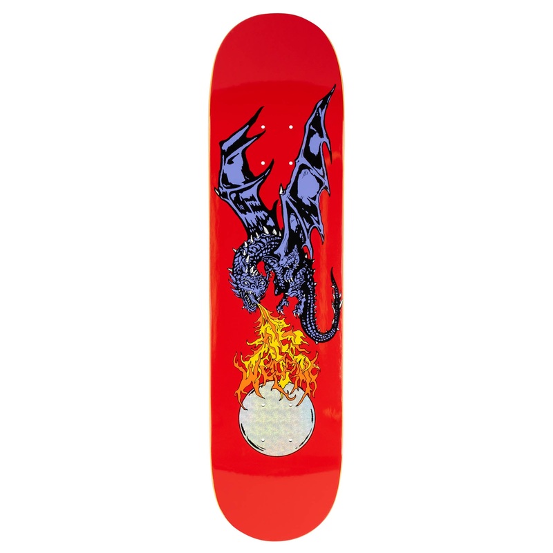 Firebreather on Popsicle – Red/Prism Foil – 8.0″ 8.0
