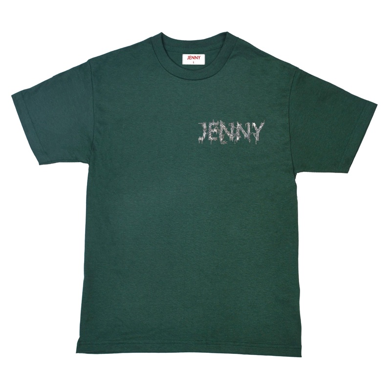 JENNY KEEGAN T-SHIRT FOREST GREEN MEDIUM