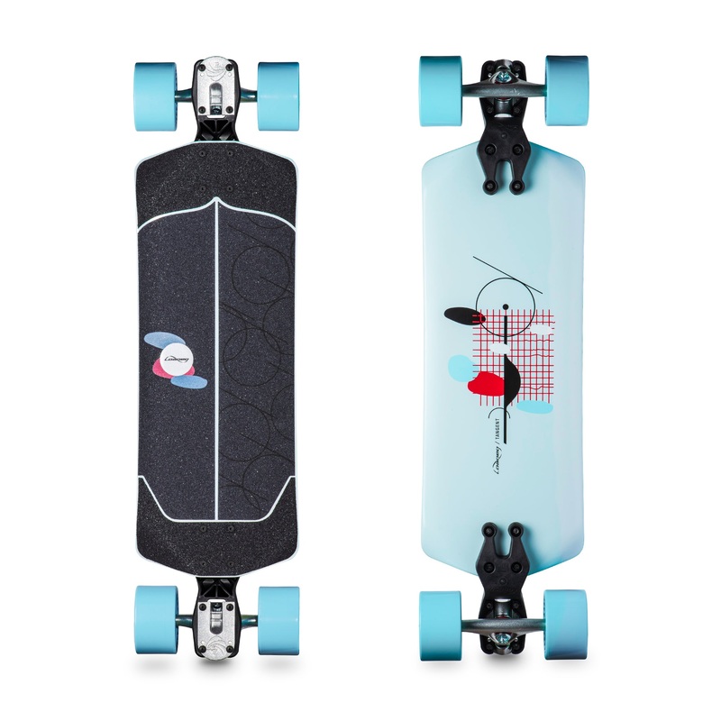 Loaded Tangent Complete Longboard Orangatang Dad Bod 105mm 77a Blue