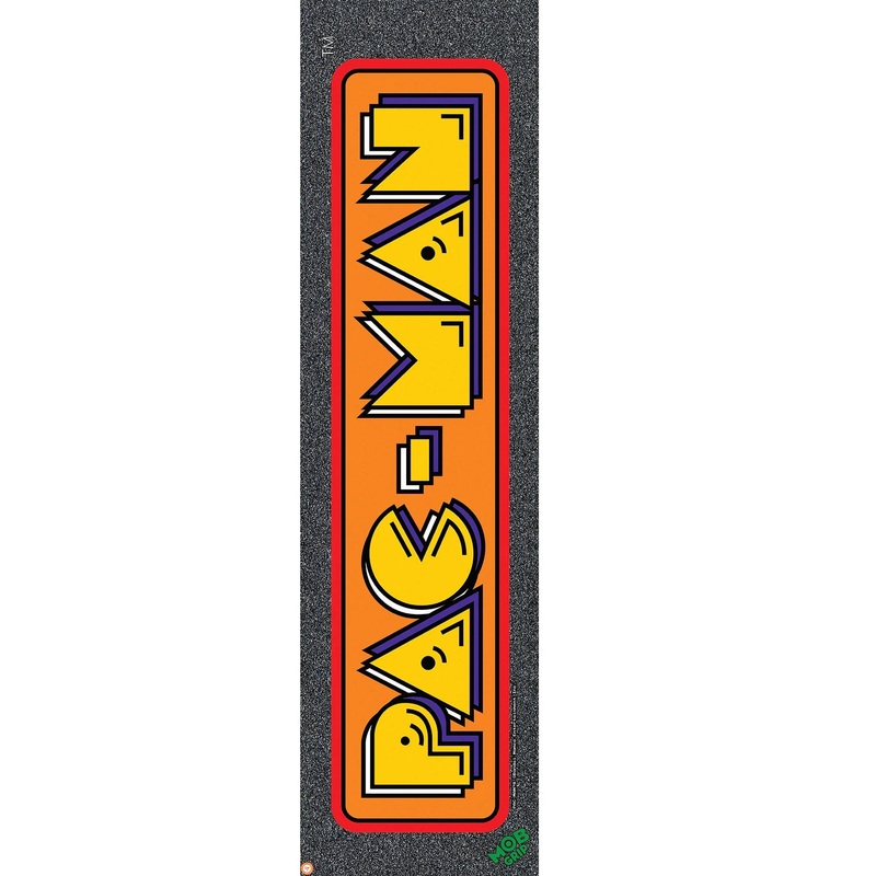 Mob Pac-Man Classic Logo Single Sheet Griptape – 9×33 Black