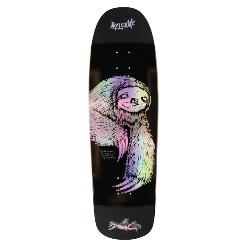 Sloth on Slappy Slap – Black/Prism Foil – 9.5″ 9.5
