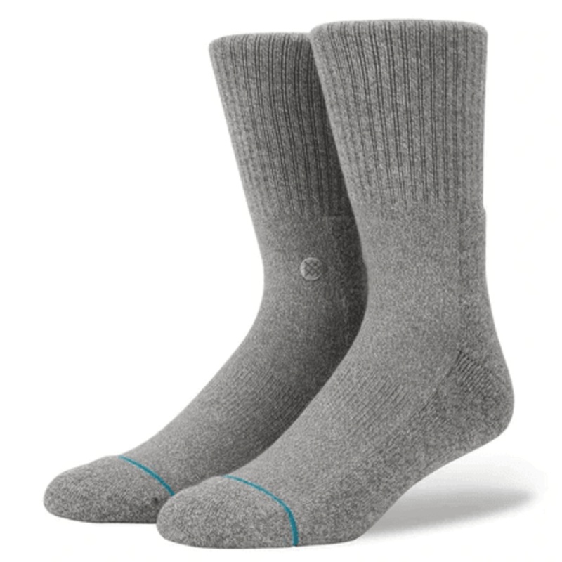 STANCE SOCKS ICON 3-PACK GREY MED