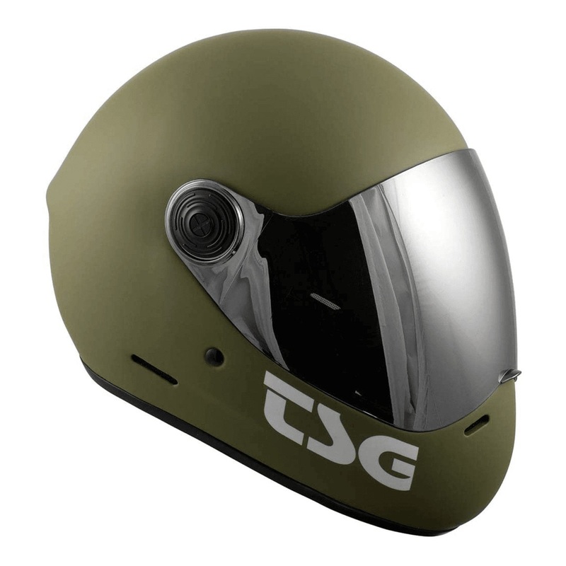 TSG: Pass Pro Full Face Helmet Matte Olive