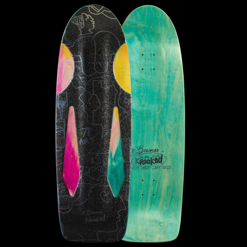 KROOKED X SKATE SHOP DAY EVIL BEEMER (10.75″) 10.75″