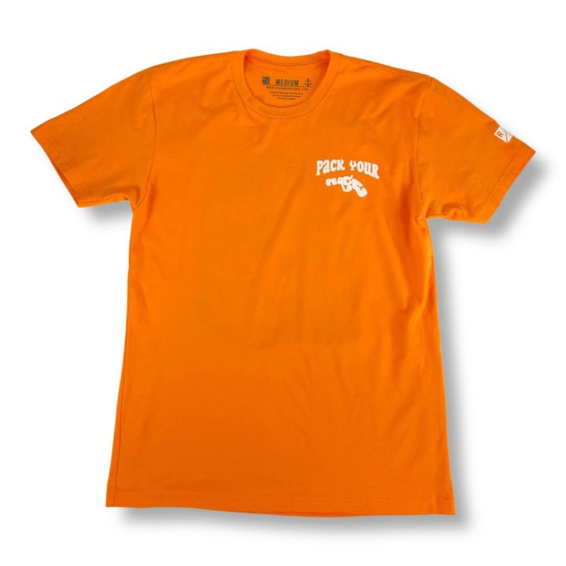 Pack Your Peace T – Orange Small