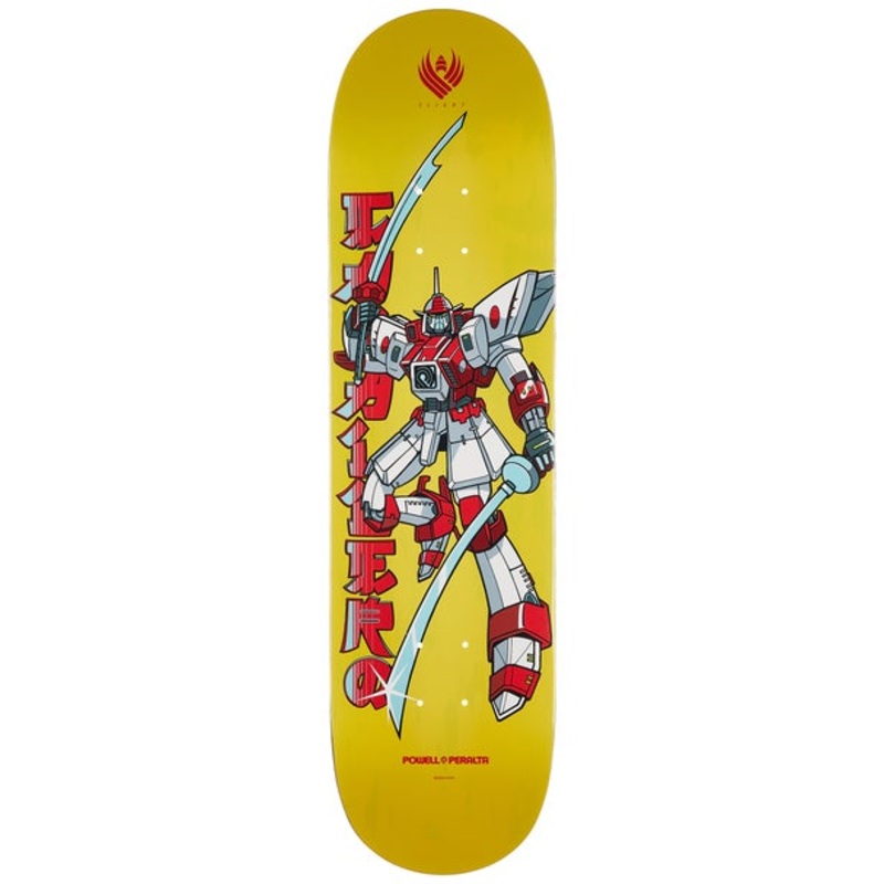 POWELL PERALTA DECK CAB GUNDAM FLIGHT DECK YELLOW (8.25″) 8.25″