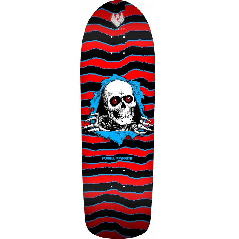 Powell Peralta Ripper 02 Flight Skateboard Deck – 9.7 Red