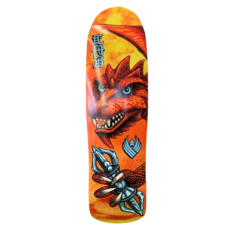 Powell Peralta Steve Caballero Dragon Wing Flight 9″ Classic Skateboard Deck