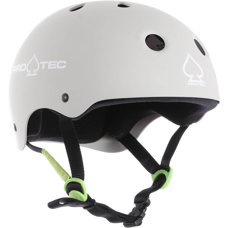 ProTec Classic Matte Light Grey Helmet – X-Small Grey