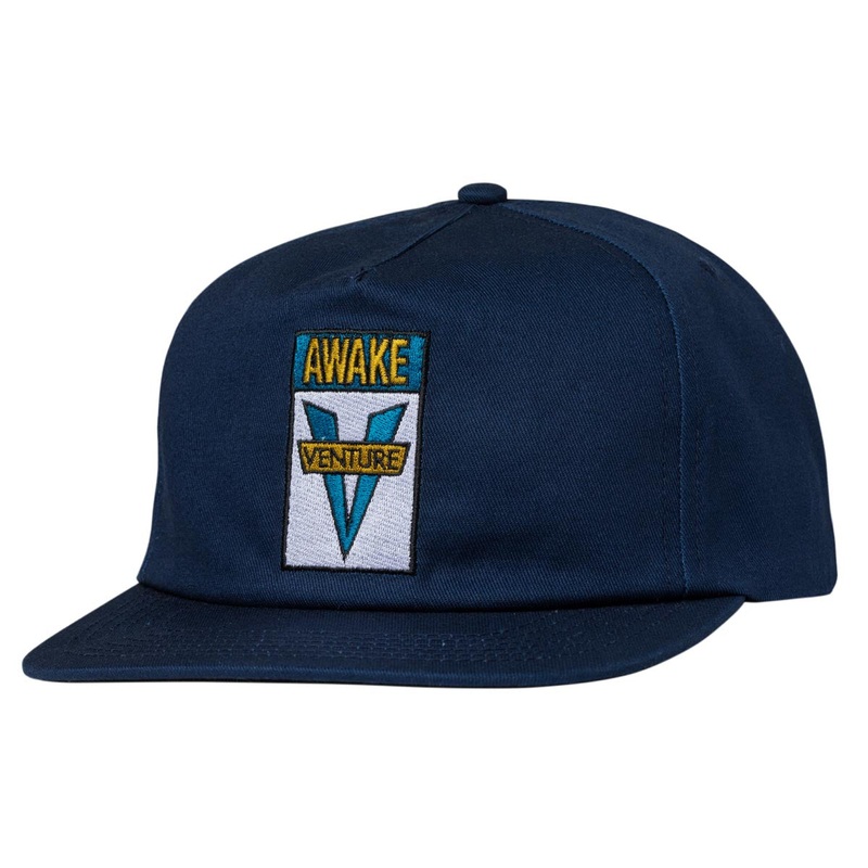 VENTURE AWAKE SNAPBACK NAVY/TEAL/GOLD
