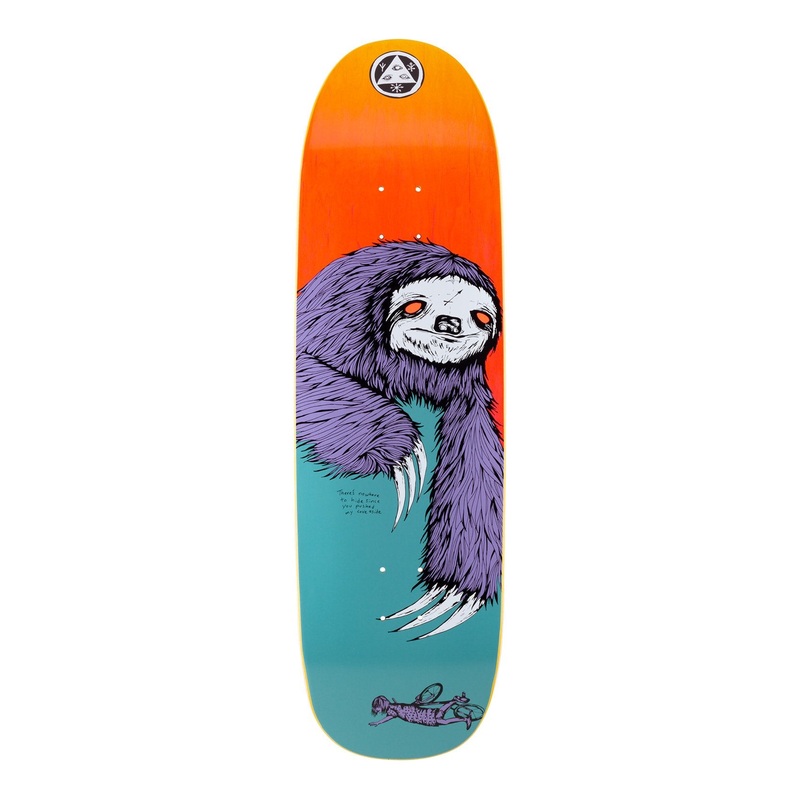 WELCOME DECK – SLOTH ON BOLINE (9.25″) 9.25″