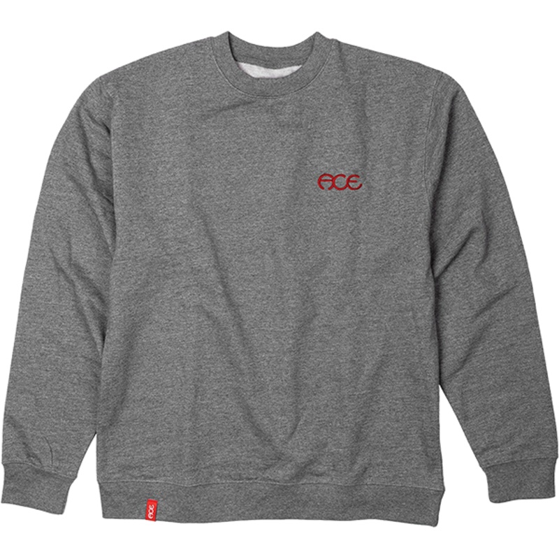ACE HUTCH CREW/SWT GUNMETAL/RED S