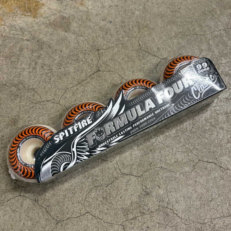 Classic Formula 4 99D 53mm (White/Orange) 53MM