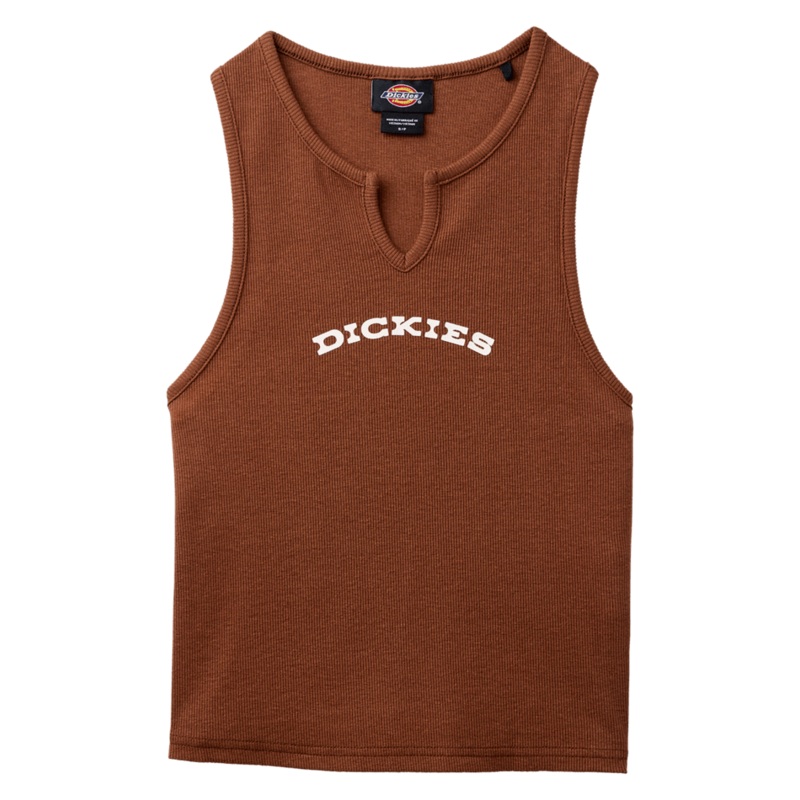 Dickies Womens V Neck Top SMALL