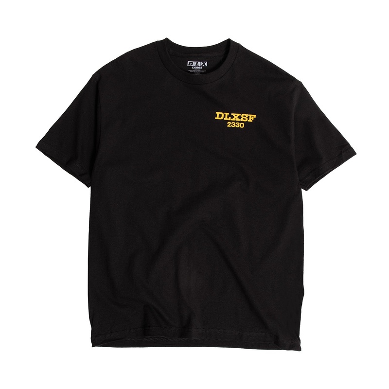 DLX All Roads Lead To T-Shirt S Black/Yellow