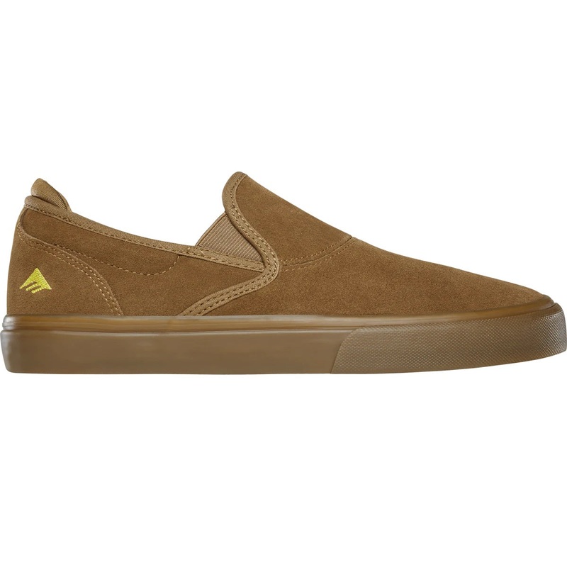 Emerica Shoes Wino G6 Slip-On – Brown/Gum 9 Brown