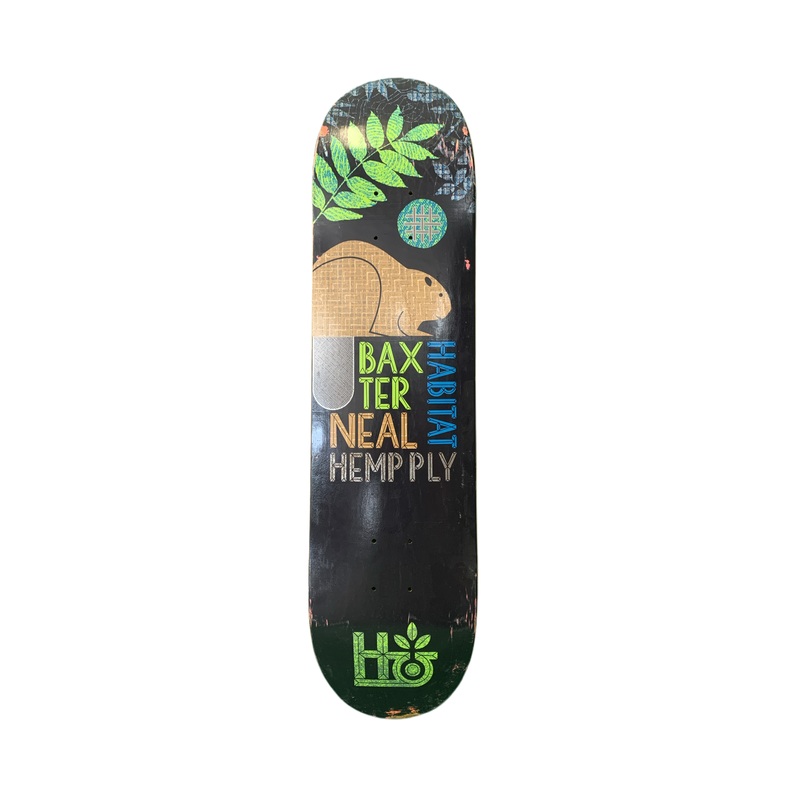 Habitat Silas Baxter-Neal Beaver Hemp-Ply 7.9″ Classic Skateboard Deck