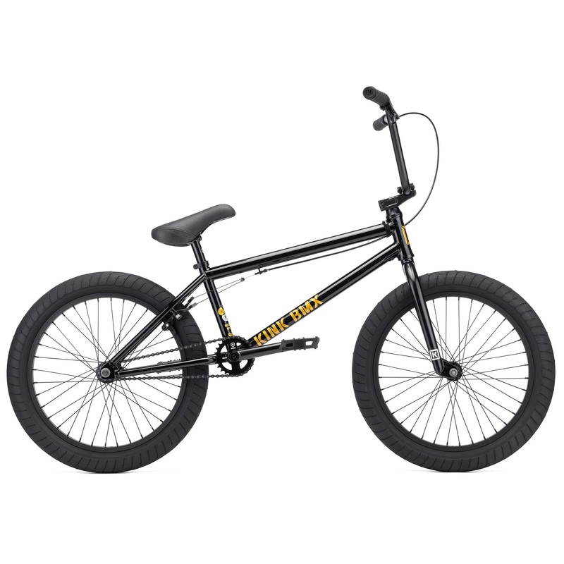 Kink 2026 Gap Complete BMX Bike – Black Gold Black