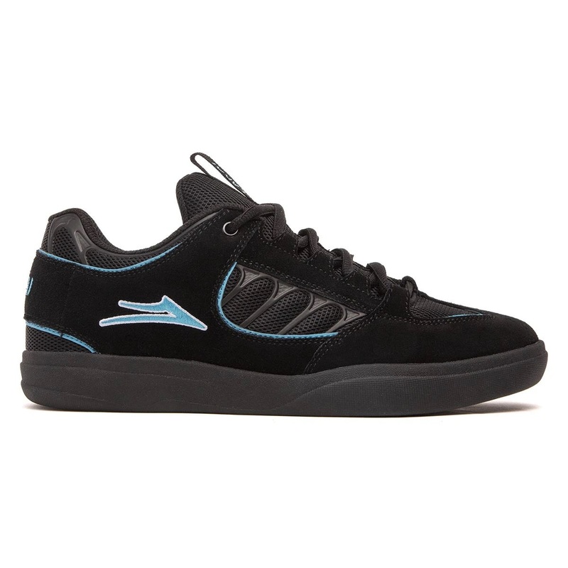 Lakai Shoes Carroll – Black Suede 6 Black