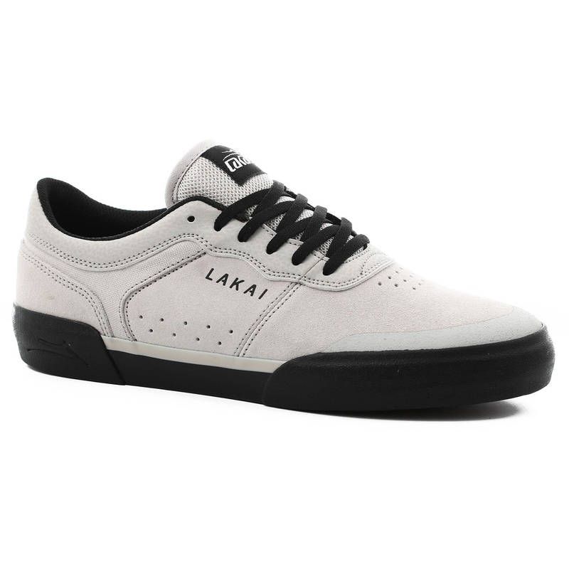 Lakai Shoes Staple – Stone Suede 5.5 White