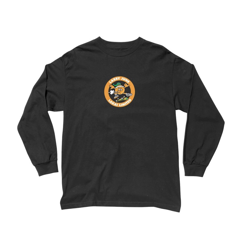 Lakai Skate Club Long Sleeve T-Shirt – Black S Black