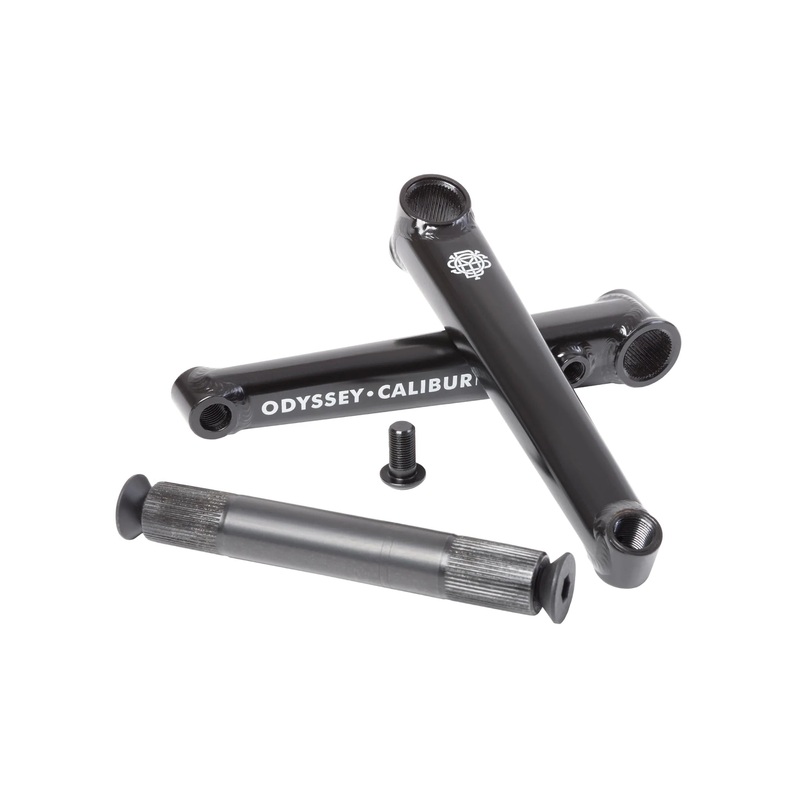 Odyssey BMX Calibur V2 Cranks 160mm – Rust Proof Black