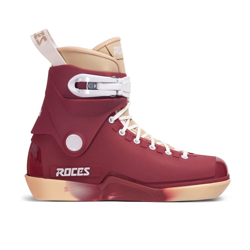 Roces M12 Lo Team Aggressive Inline Skates Boot Only – Pomegranate 4/5