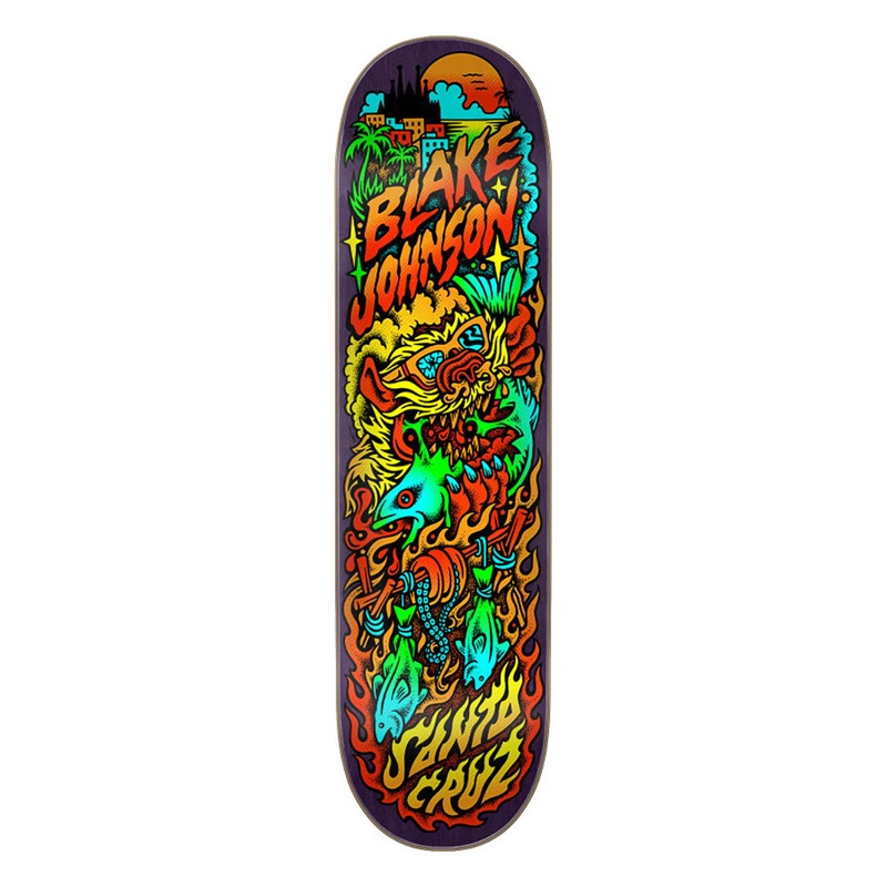SANTA CRUZ DECK JOHNSON BEACH WOLF TWO (8.375″) 8.375″