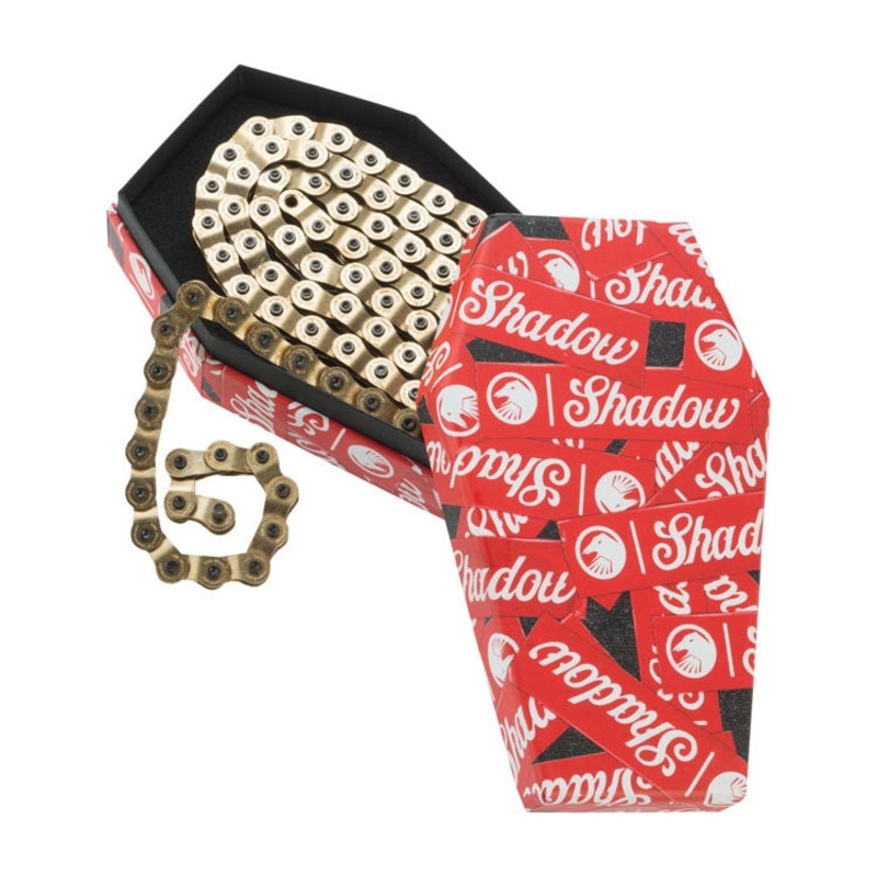 Shadow Conspiracy BMX Interlock 1/8″ Chain V2 – Gold