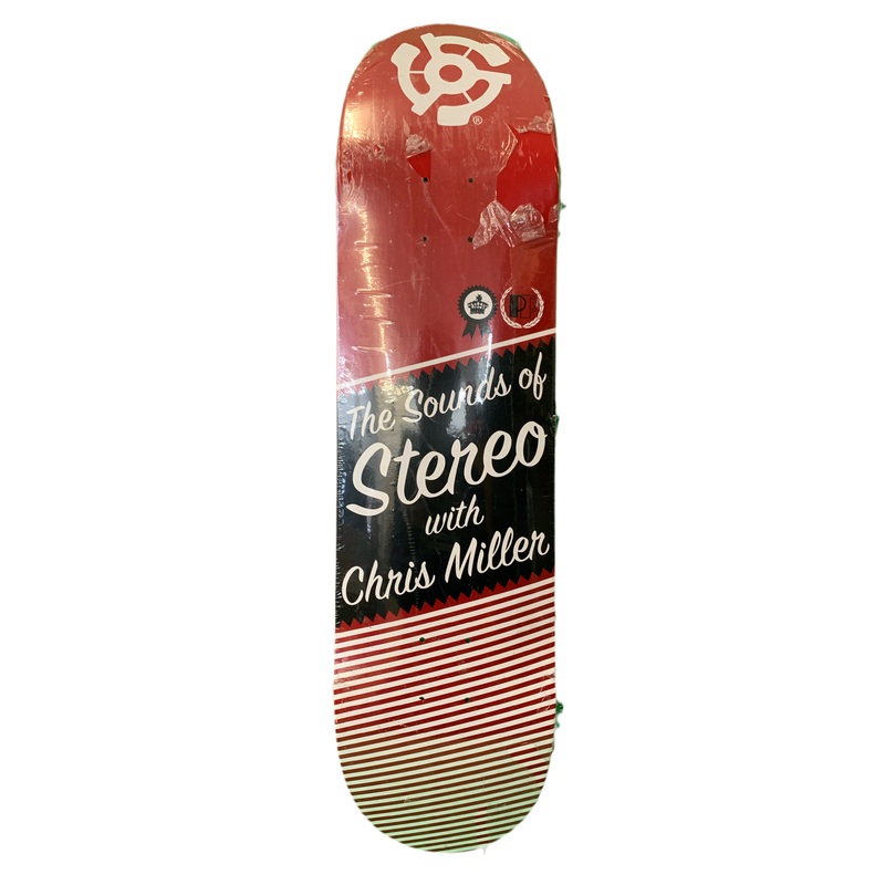 Stereo Chris Miller Sounds of Stereo 8.25″ Classic Skateboard Deck