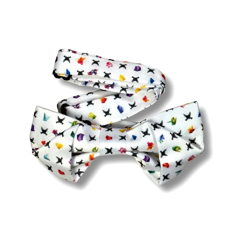 Trumpets Ribbon Bow Tie