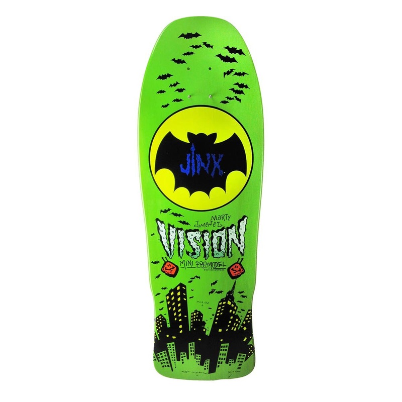 VISION DECK – JINX MINI LIME MODERN CONCAVE (9.5″) 9.5″