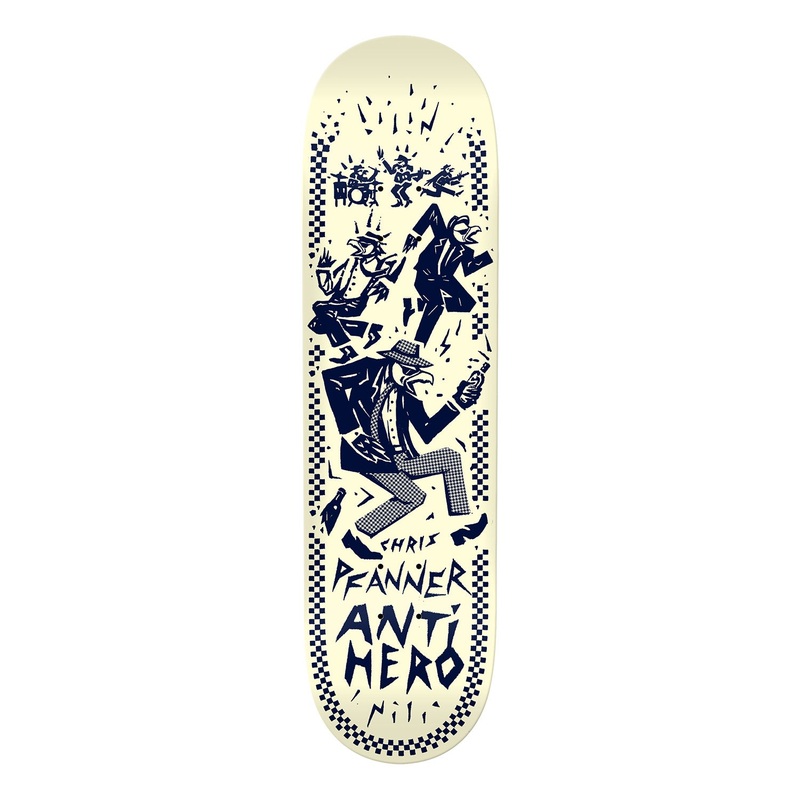 Antihero Chris Pfanner Ruder Bwoys Deck 8.25″