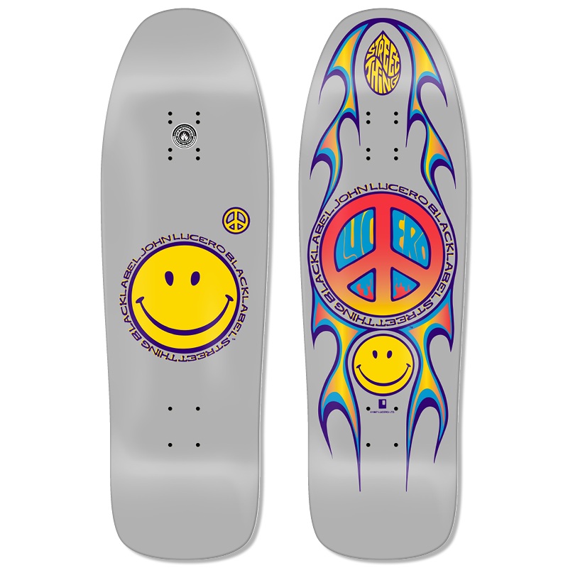 BLACK LABEL DECK – STREET THING GREY DIP (9.88″ X 32.25″) 9.88″