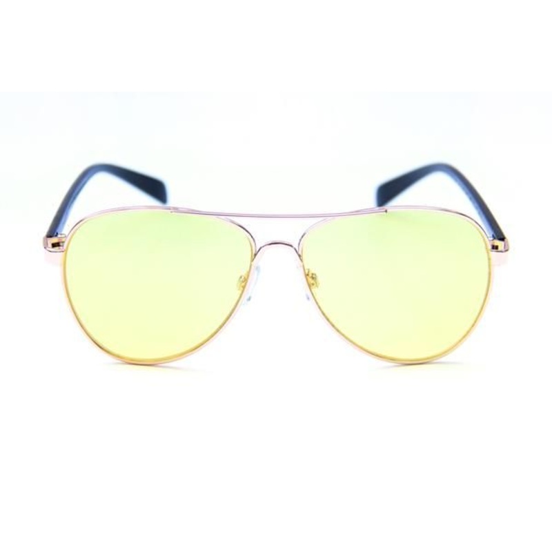 HAPPY HOUR SUNGLASSES MAVERICKS YELLOW BLACK GOLD