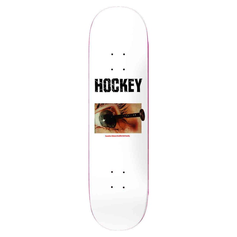 HOCKEY DECK – BREAKFAST INSANITY KADOW WHITE (8″) 8″
